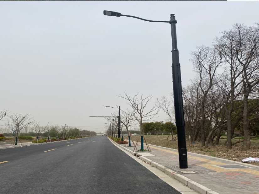 中牟县上海综合杆 太阳能路灯工程